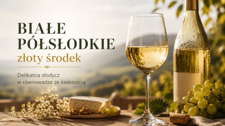 Białe półsłodkie wino - czym się wyróżnia i jakie wybrać?