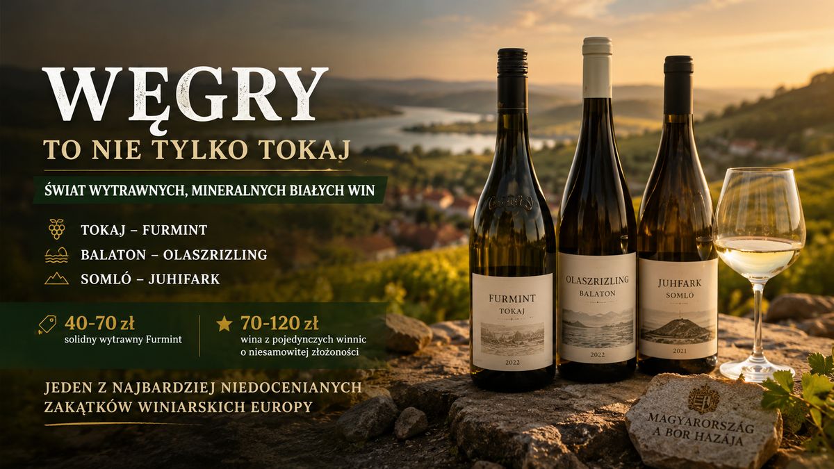 Białe wino węgierskie – regiony, szczepy i co warto kupić