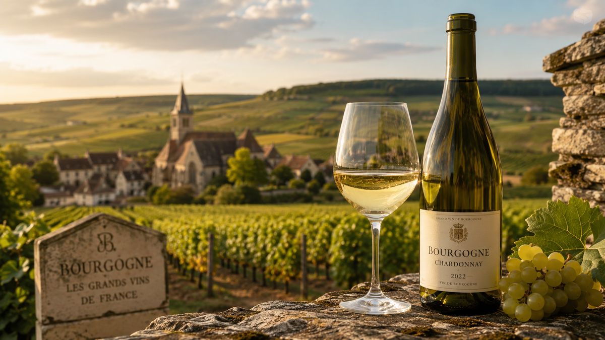 Białe wytrawne wino burgundzkie – klasyka regionu